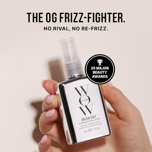 3. Bild von Color Wow Dream Coat Anti Frizz Spray für superglattes Haar, Hitzeschutz für Haare hält bis zu 3 Haarwäschen, Glanzspray für geschmeidige Haare, 50ml 50 ml (1er Pack)