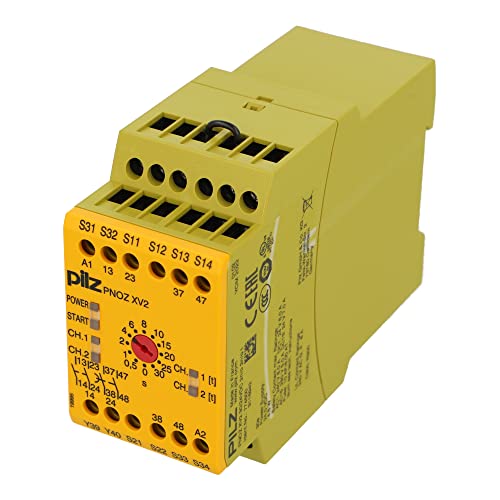 PNOZ/XV2/30/24VDC | 774500 | PNOZ XV2 30/24VDC 2N/O 2N/O T | PILZ 774500 PNOZ XV2 30/24VDC 2N/O 2N/O T Safety Relay, 2NO, 2NO Delayed, 24VDC