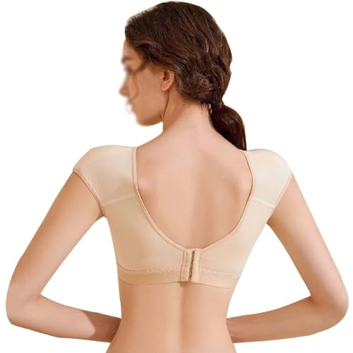 Womens Shaper False Shoulder Pad Vest 2 in 1 Built-in Shoulder Pad Breathable Top Shirt Undershirt4