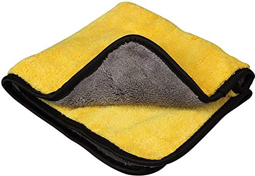 OAN All Purpose Microfiber Cloth for Cleaning, Dusting, Detailing & Polishing (All Vehicles, Office, Kitchen, Home) | 800 GSM | 45x45 cm (45 x 45 cm, 4Pc, Multicolor)