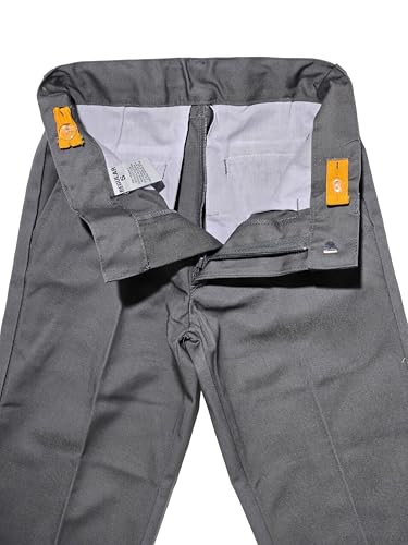 boys regular amp husky fit straight flat front adjustable waist school uniform pants