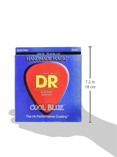 Dr Cordes Cbb45 45–105 Medium Lot fabriqué à la main bleue revêtu Cordes de contrebasse - Les Beatles, Paul McCartney, John Lennon, RIngo Starr, George Harrison Dr Cordes Cbb45 45–105 Medium Lot fabriqué à la main bleue revêtu Cordes de contrebasse – Image 3