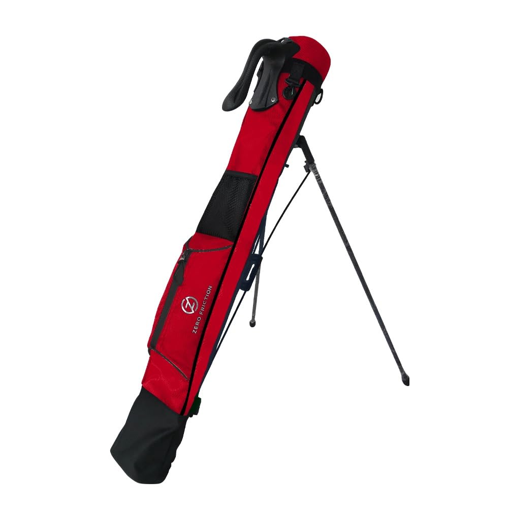 Zero Friction Air Lite Sunday Stand Bag (Red) Golf Bag