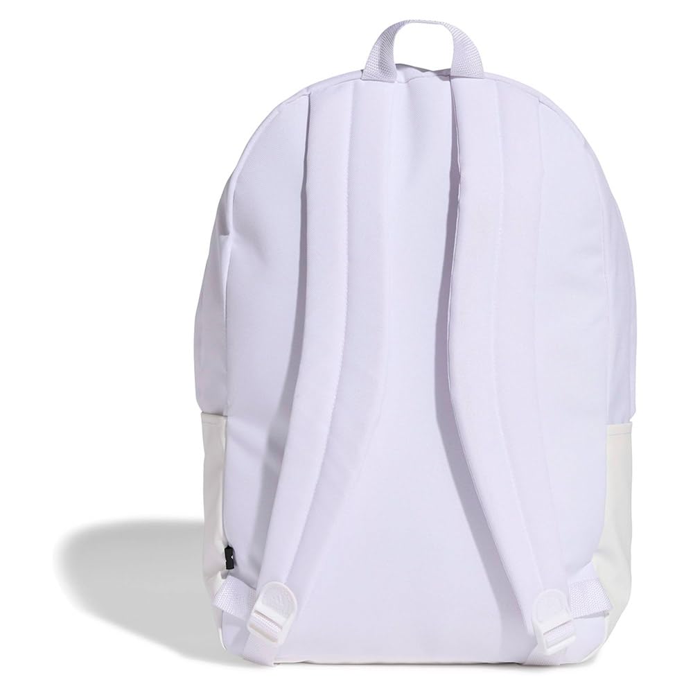 adidas Unisex CLASSIC TAPE LAMINE YAMAL BACKPACK, white/lucid red, One size