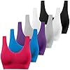 Womens-Sports-Bras-Yoga-Comfort-Seamless-Stretchy-Sports-Bra-for-Women-3-Pack Womens Sports Bras, Yoga Comfort Seamless Stretchy Sports Bra for Women 3 Pack