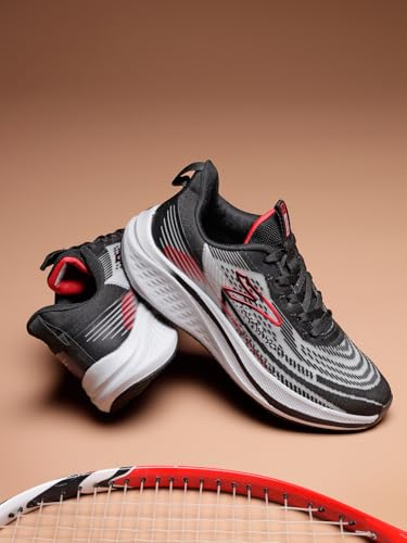 Image of Action | Athleo | BULLET-405 | Men's | Lace-Up | Running | Shoes | Stylish | Lightweight | Comfortable | Trendy | Sports | Shoes