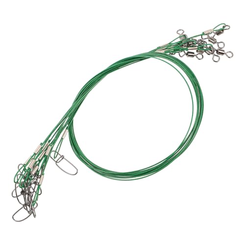 VILLCASE Wire Leaders de Acero Inoxidable 50 cm 150 lb miniatura 1