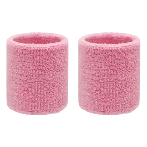sweatbands sports wristbands for kids and women - 3 inch elastic athletic wrist bands for tennis basketball running working out