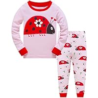 Kids Baby Girls Pyjamas Set Unicorn Nightwear Sleepwear Christmas Long Sleeve Mermaid PJS 2 Piece Outfit for Toddler Clothes 2-10 Years