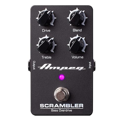Ampeg Scrambler Bass Overdrive Pedal (ScramblerPedd1)