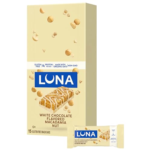 Clif, Bar Luna White Chocolate Macadamia 15 Count, 25.35 Ounce
