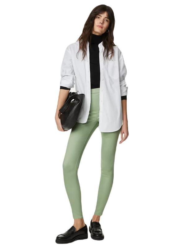 Image of Marks & Spencer Womens Light Wash High Rise Skinny Fit Jegging
