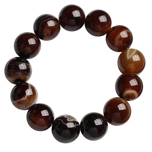 Bracelet Feng Shui de bien-être global en agate mousse et pierres chakra