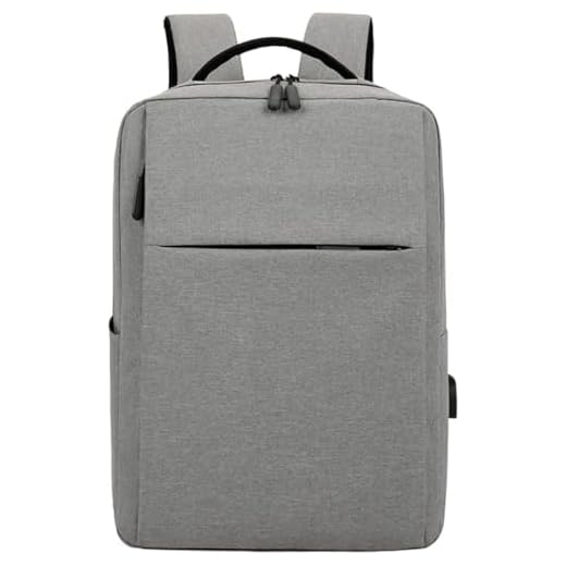 VMKLY - Mochila para Notebook Reforçada Impermeável Com Entrada USB - Notebooks de até 15.6 Polegadas, Capacidade 25 Litros, Acabamento Resistente, Qualidade Premium - B-X02 - Cinza (Cinza)