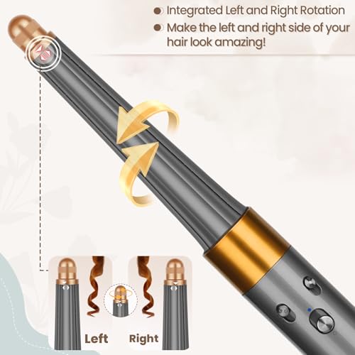 Image of Conical Long Hair Barrels Attachment Compatible with Dyson Airwrap HS01 HS05 HS08 Accessories, Automatic Curling Iron Curlers for Tight Inward Curls Voluminous Outward Waves