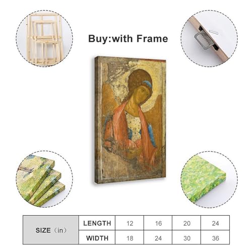 Archange Michael Andrei Rublev cadeau idéal décoration bureau toile - 2