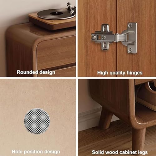 Tall Rattan Sideboard Narrow Large Black Rack Shoes Cover Drawer Layer Handmade Natural Flip,Slim Wood Shoe Storage Cabinet with Flip Drawers and Adjustable Dividers Freestanding Shoe Rack f