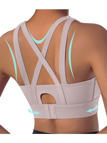 Image of Fabluk Sports Bra European Design - High Impact Support for Running & Cycling
