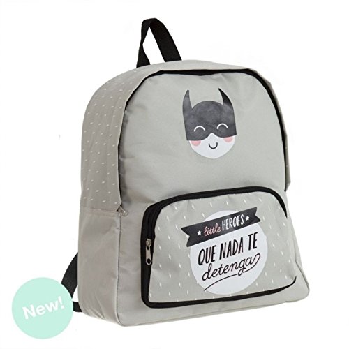 Preisvergleich Produktbild Rucksack Heroes Grau - 32X12,5X35,5 Cm.