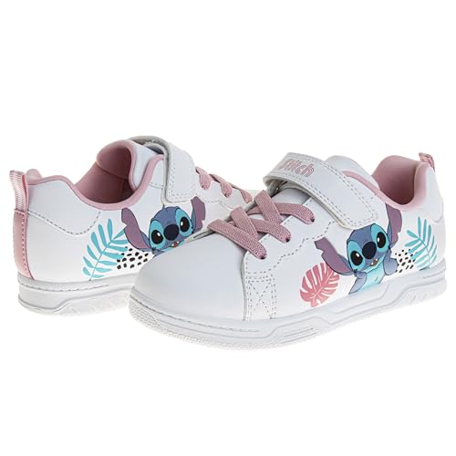 Image of Disney Lilo & Stitch Sneakers Lace Up Lightweight Breathable - Stitch Shoes for Girls and Women Sizes 5-10 Toddler /11-4 Kid /5-10 Adult