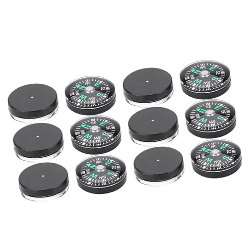 Brújula de bolsillo aceite mini pack de 12 ligera portátil miniatura 2