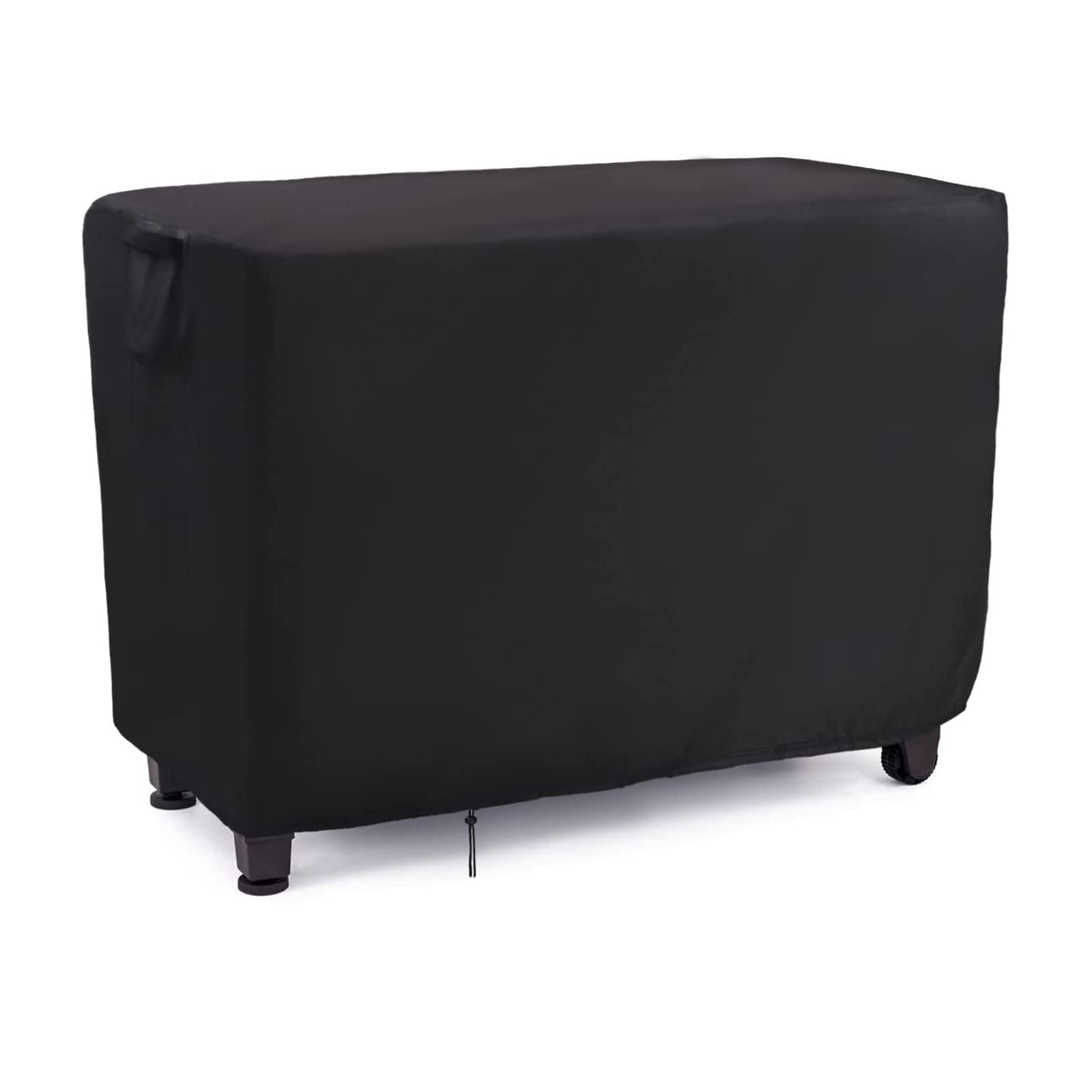 Onlyme Outdoor Prep Table Cover Waterproof, Patio Furniture Cover With Windproof Buckles & Drawstring, Heavy Duty 420D Covers For Garden Bbq Kitchen Workbench, 125X77x86cm