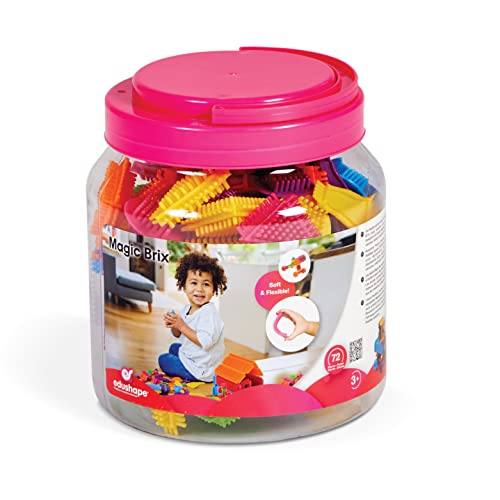 Edushape MagicBrix, 72 Piece Toys Set