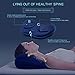 Maywind Microbead Pillows, Sleeping Neck Pillow with Micro Airballs Ergonomic Cervical Pillows for Neck Pain Back Side and Stomach Sleepers, Machine Washable