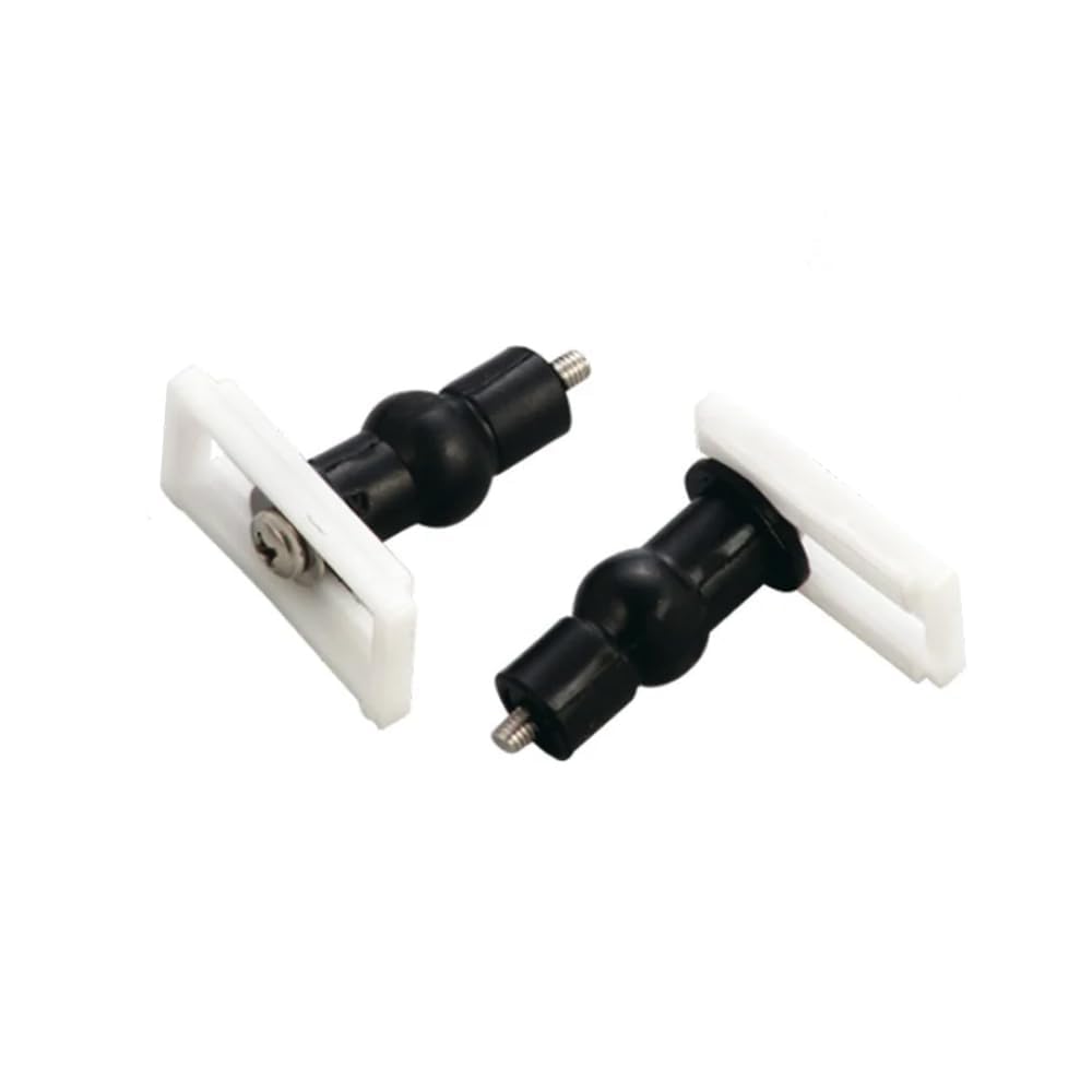 Top Fix Toilet Seat Cover Hinges WIth Rubber Bush And Bracket Type, Toilet Top Cover Lid Seat Fixings, Toilet Seat Fixings Bolt Screws,Toilet Seat Replacement Parts Kit (B0CZF5JZNL) Amazon Price History, Amazon Price Tracker