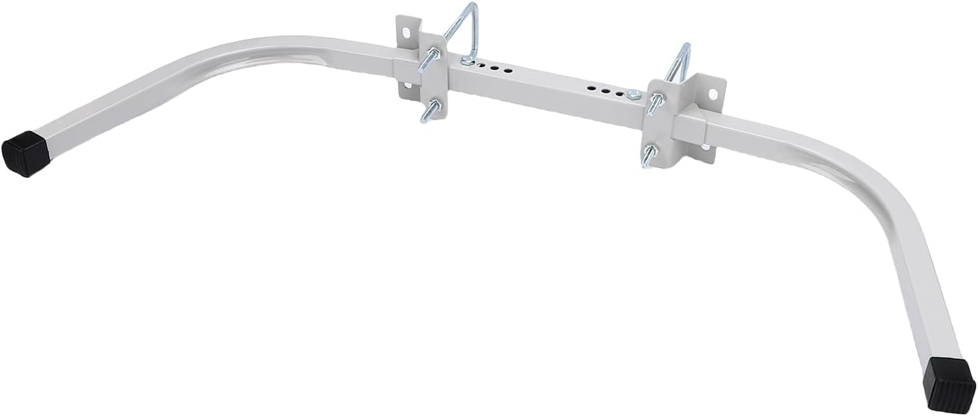 Ladder Stabilizer Heavy Duty Stainless Steel Ladder Standoff Arms with Non Slip Bottom Pad for Roof Gutter and Wall Enhance Safety for Repairs and Renovations