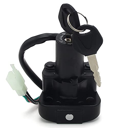 Ignition Switch for Yamaha TTR225 1999-2004, SR125 1999-2000, RZ50 1998-2006, XT225WE Serow 1997-2004, XT225W Serow 1995-1996 Motorcycle Ignition Switch