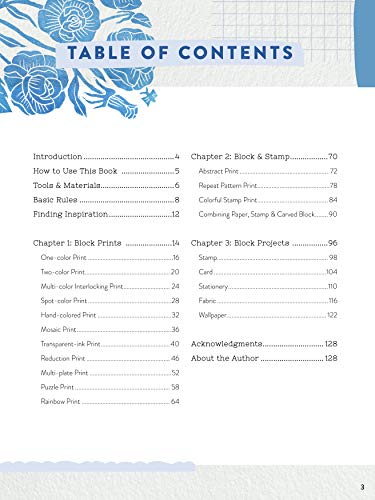 Walter Foster Publishing Block Print for Beginners: Learn to make lino blocks and create unique relief prints (Volume 2)