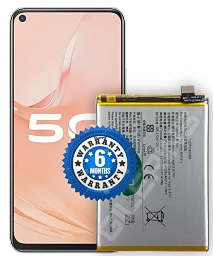 Image of Orginal B-N5 Battery for Vivo X50 Lite (V1937, 1937) / Y70s (V2002A) / Vivo Y51s (V2002A) Battery with 6 Months Warranty and High Capacity Battery Backup Carefully Check Your Phone Model and Purchase (for Vivo X50 Lite (FOR B-N5)