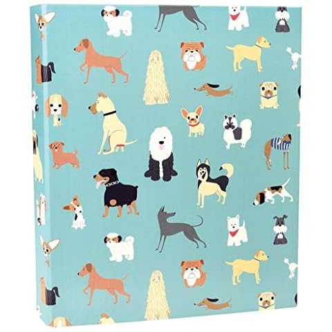 A4 Size Ring Binder - Choice of Design (Dogs) Cover