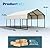 Quictent 12x20 ft Heavy Duty Metal Carport for Vehicle Storage Snowproof & Windproof Steel Car Shelter