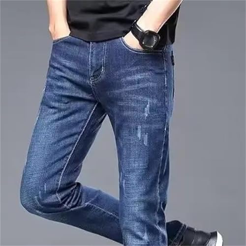 Men's Fashion Jeans – Skinny Narrow Straight Denim Pants, Casual Trousers3