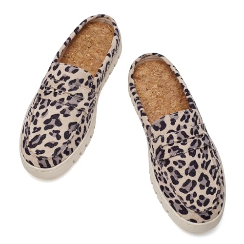 Image of Cvistpieo Womens Comfortable Slip On Loafers Indoor Outdoor Business Casual Mules Shoes for Women
