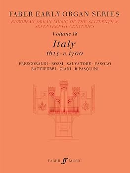 Paperback Faber Early Organ, Vol 18: Italy 1615-1700 Book