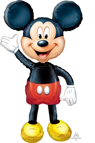 Mickey Mouse Airwalker 52 Inch Jumbo Foil Mylar Birthday Balloon