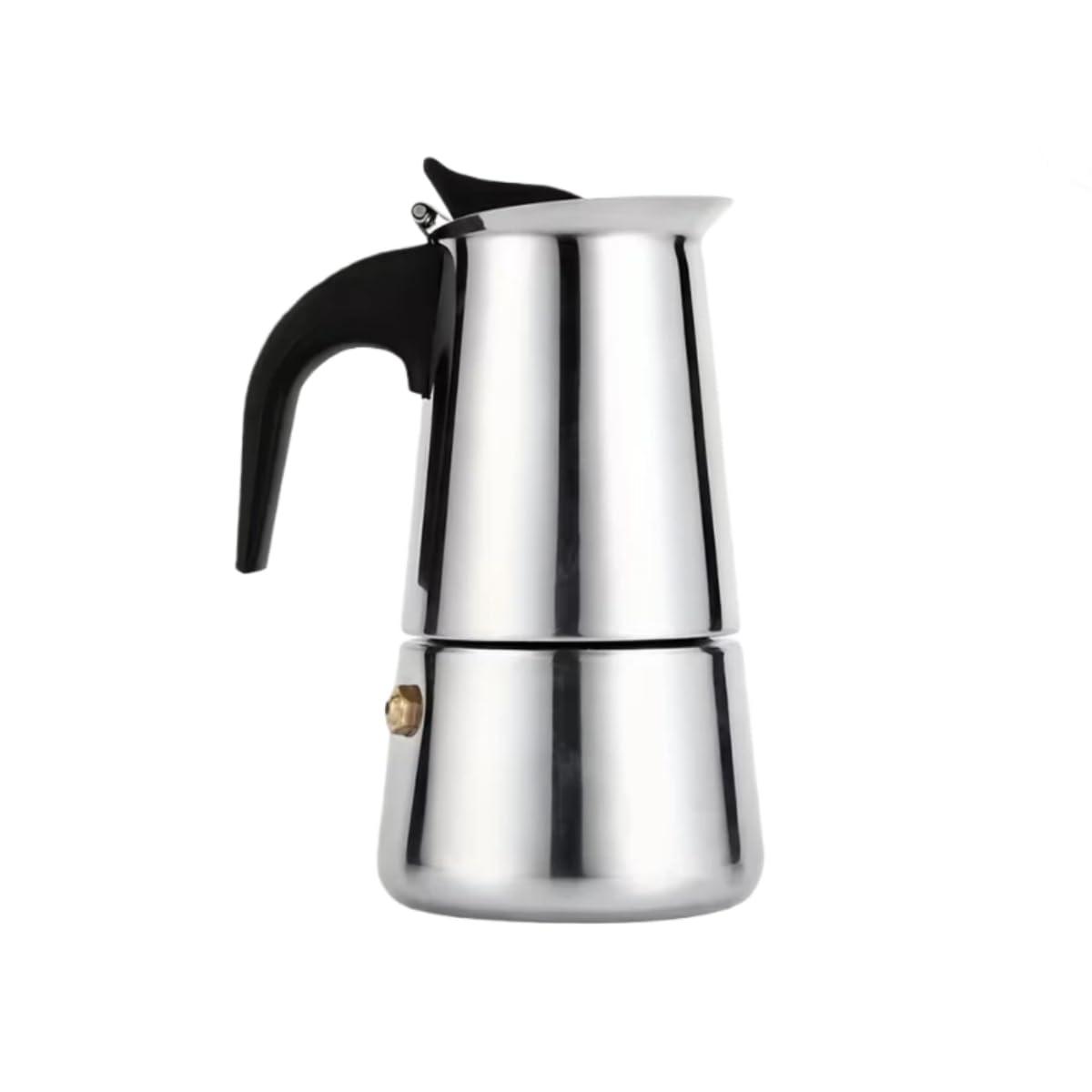 6 Cup Espresso Maker Stainless Steel Moka Pot Stove Top Percolator Italian Coffee Makers Capable Mocha Greca Machine