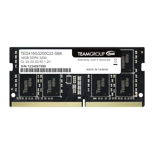 Amazon.co.jp: Team ノートPC用メモリ DDR4 3200MHz 16GB SO-DIMM PC4