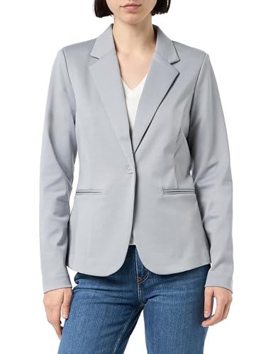 Blazer d'affaires confortable bleu ICHI pour rester élégante sans effort