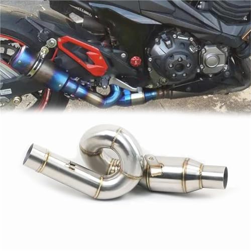 Échappement en acier inoxydable pour Kawasaki Z800 tube 51 mm