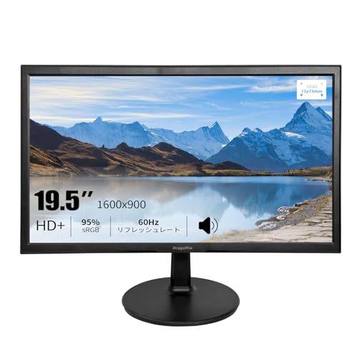 Amazon.co.jp: 19.5インチPC デスクトップ モニター 1600x900 HDMI 95