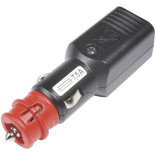 ProCar Connecteur universel Ng 7,5A avec décharge de traction guidée, avec fusible Charge de courant max=7.5 A