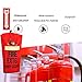 Fire Extinguisher Cover with reflective strap, 5-10LB Heavy-duty fire extinguisher protective sleeve, Portable from Scuffs & Scratches Accessories,Suitable for outdoor or home 12 