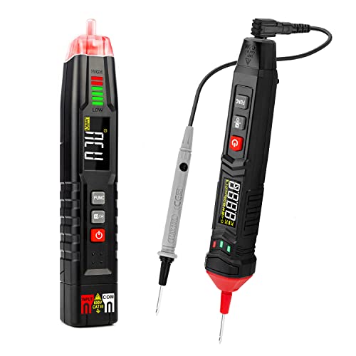 KAIWEETS Non Contact Multifunction Circuit Tester Bundled with Pen-Type Multimeter ST120