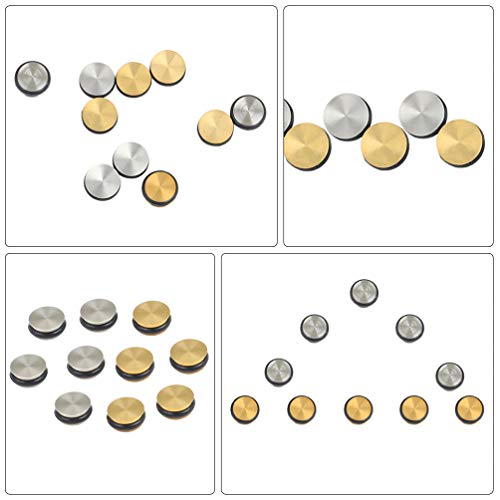 Artibetter 10Pcs Metal Flute Plugs Open Hole Plug Universal Flute Key Plugs For Musician #TOP4