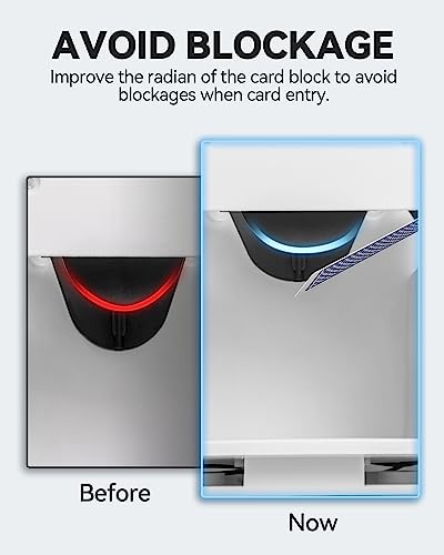 Artishion White 1-2 Deck Automatic Card Shuffler, Poker Shuffler Machine, Casino Card Electric Shuffler, Playing Card Mixer Shuffler For Uno, Blackjack, Poker, Omaha, Home Card Games #TOP4