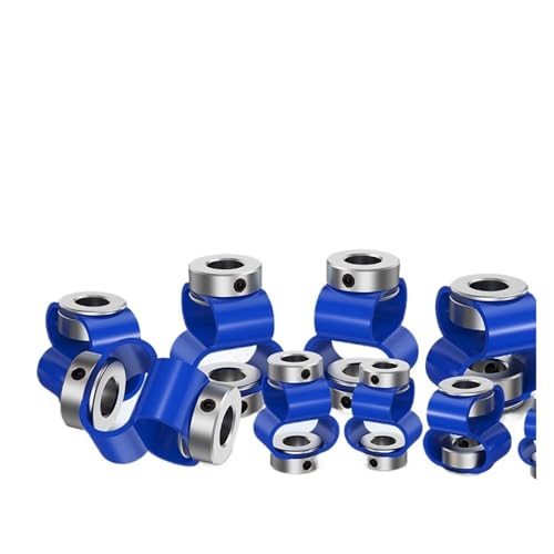 Accouplement flexible d'encodeur double boucle LS-D-D40L60 alu 10mmX10mm